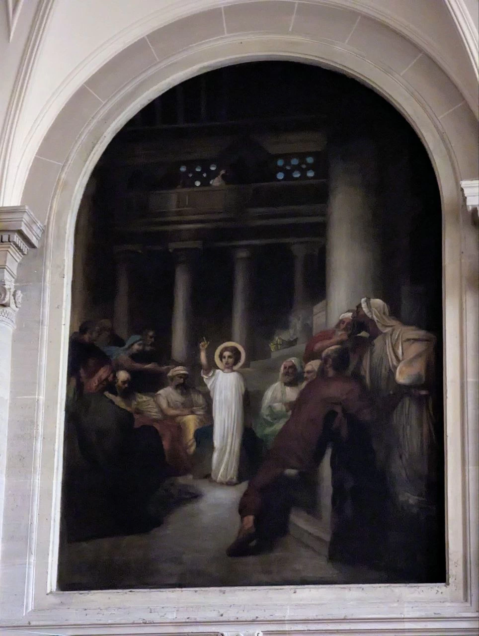 Gesù tra i dottori - Chiesa di Saint, Etienne, du, Mont à Paris